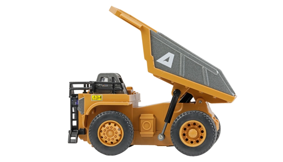 Mini kovový sklápěcí RC dumper, proporcionální, 8 kanálů, 1:64 RTR