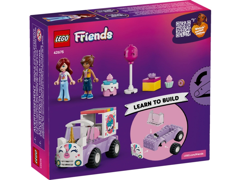 LEGO Friends - Jednorožčie donáškové auto s tortou