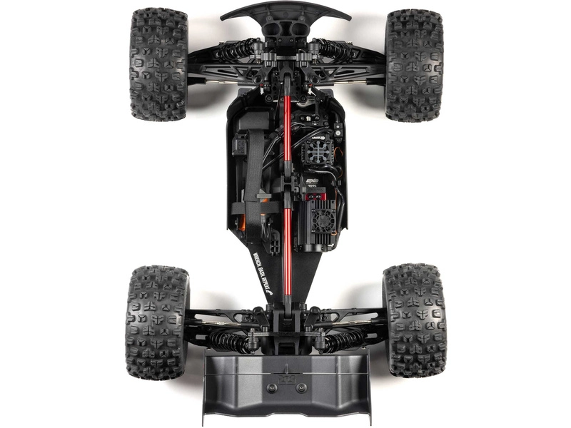 RC auto Arrma Kraton 6S V6 BLX 1:8 4WD RTR, modrá/růžová