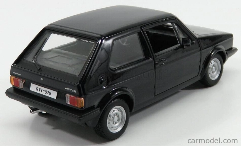 Bburago Volkswagen Golf Mki Gti 1979 1:24 čierna
