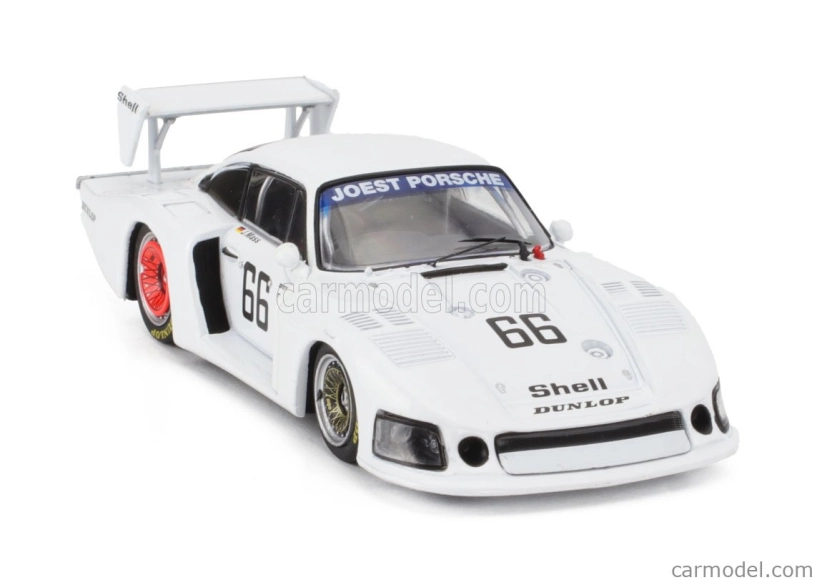 Ixo-models Porsche 935/78 930 Team Joest Racing N 66 3. miesto Drm Zolder 1981 Jochen Mass 1:43 Biela
