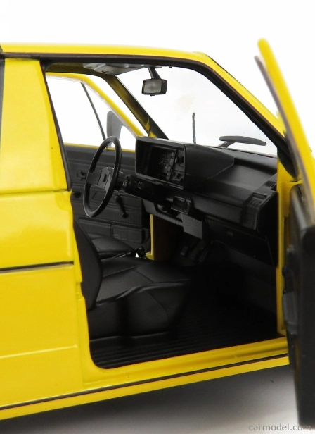 Solido Volkswagen Caddy Pick-up Mki Closed Van Poste 1982 1:18 Žltá