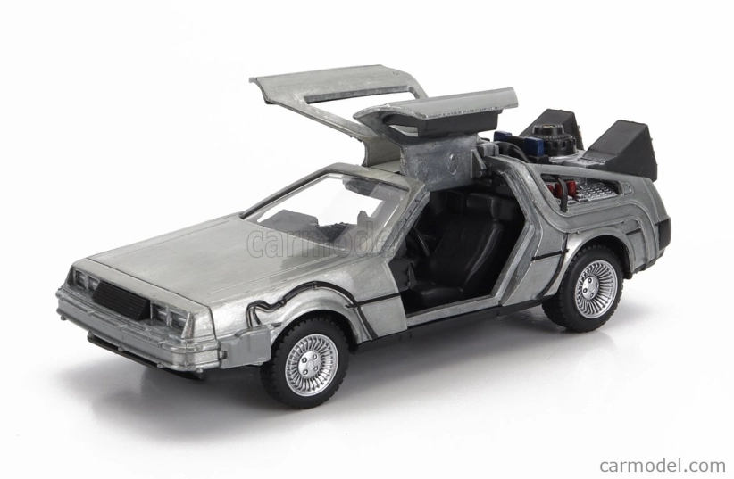 Jada De lorean Time Machine - Back To The Future 1 - Ritorno Al Futuro 1 1:32 Silver