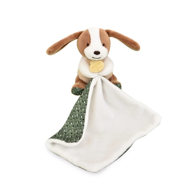 Doudou Plyšový pes s dečkou 11 cm