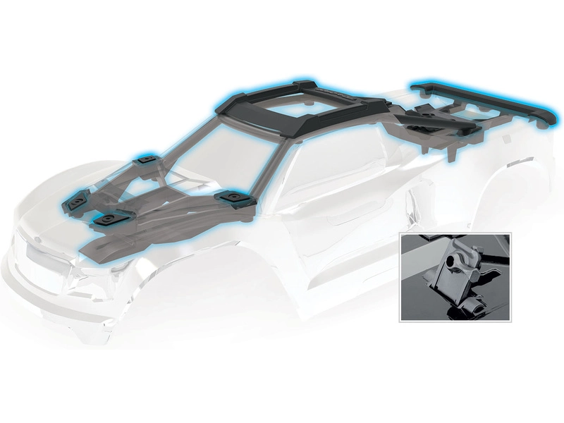 RC auto Traxxas Maxx 1:8 4WD TQi RTR, červená