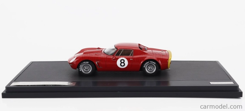 Matrix scale models Iso rivolta 6000gt Stradale Prototipo N 8 Daytona Nembo 1965 1:43 Red Yellow