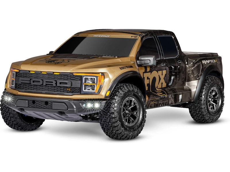 RC auto Traxxas Ford Raptor R 4X4 1:8 Ultimate RTR Fox2