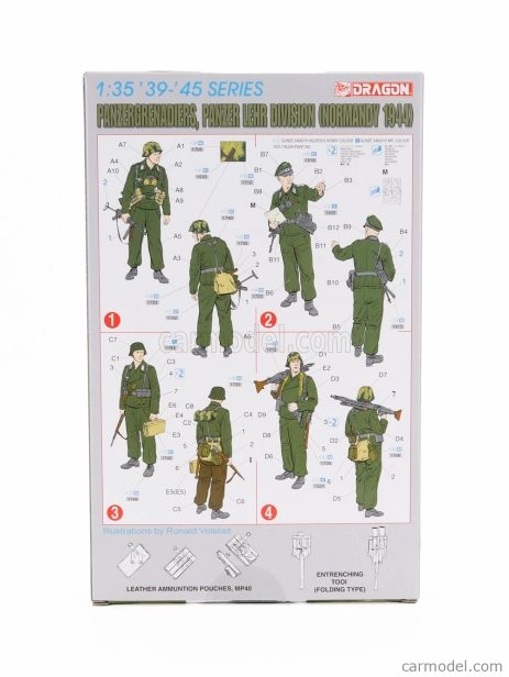 Dragon armor Accessories Panzergrenadiers Military Figures Normandy 1944 1:35 /