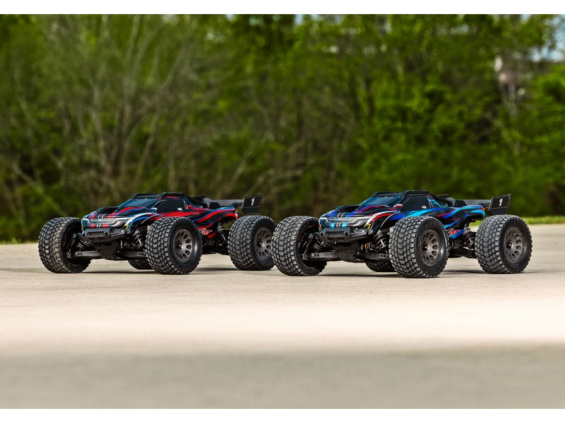 RC auto Traxxas Mini XRT 1:12 VXL-3s 4WD RTR, červená