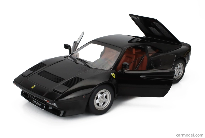 Ferrari 288 Gto 1984 v mierke 1:12 čierna