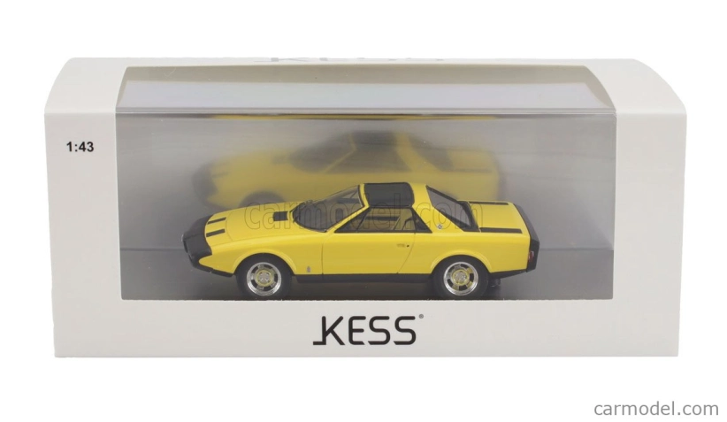 Kess-model Alfa romeo Alfetta Spider Pininfarina Closed 1972 1:43 Yellow