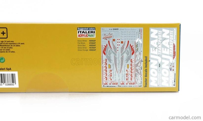 Italeri Trailer Trailer For Truck - Rimorchio Telonato 1:24 /