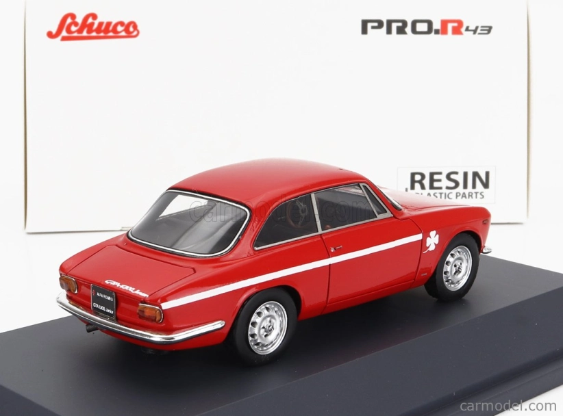 Schuco Alfa romeo Giulia Gta Sprint 1965 1:43 červená