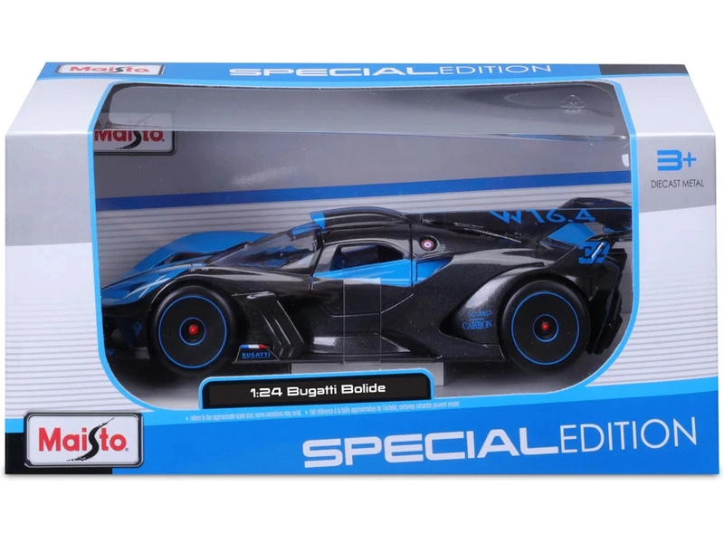 Maisto Bugatti Bolide 1:24 modrá metalíza