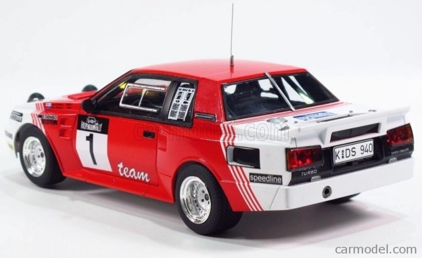 Beemax Toyota Celica Twin-cam Turbo N 1 Rally Haspengouw 1985 F.gallagher - J.kankkunen 1:24 /