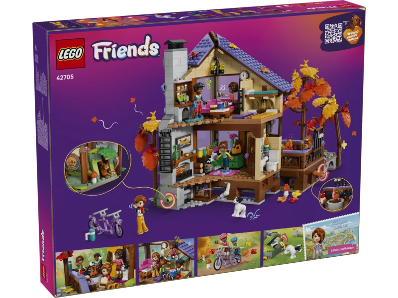 LEGO Friends - Útulná chata v podzimním lese