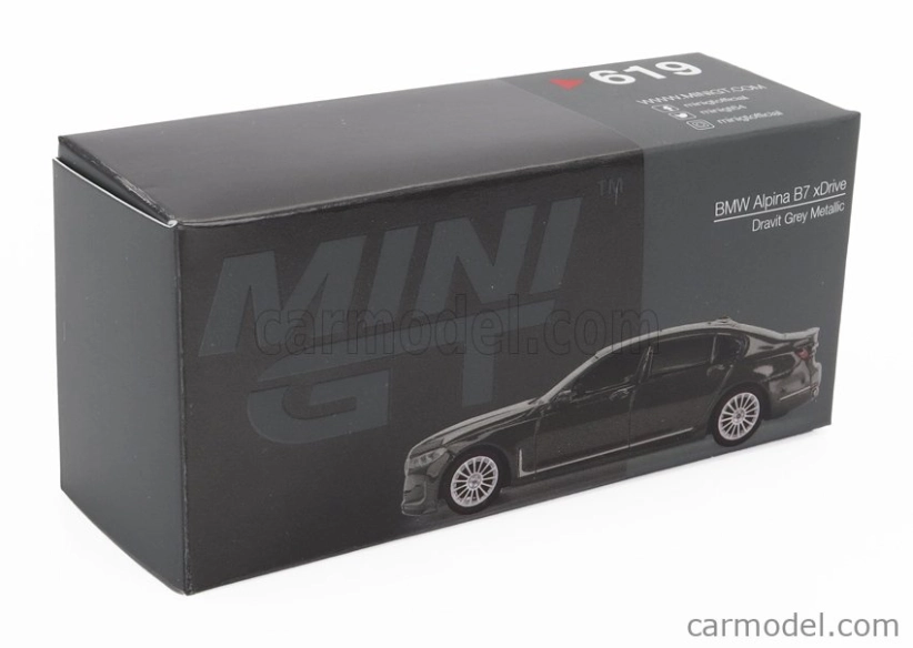 Mini-gt BMW 7-series Alpina B7 Xdrive Lhd 2023 1:64 Grey