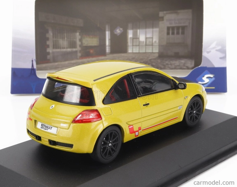 Solido Renault Megane R26-r 2009 1:43 žltá čierna