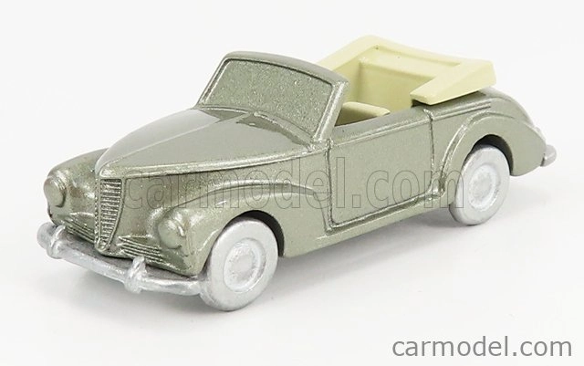 Officina-942 Fiat 1100b Cabriolet 1948 1:76 Green Met