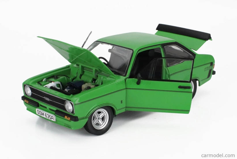 Sun-star Ford england Escort Mkii Rs Mexico Rhd 1976 1:18 Zelená
