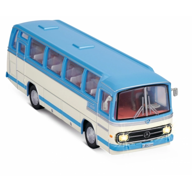 RC autobus Mercedes-Benz O 302 Bus Blau, modrá