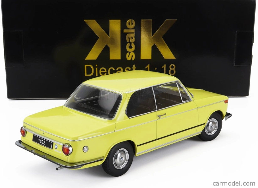 BMW 1602 radu 1 1971 v mierke 1:18 žltá