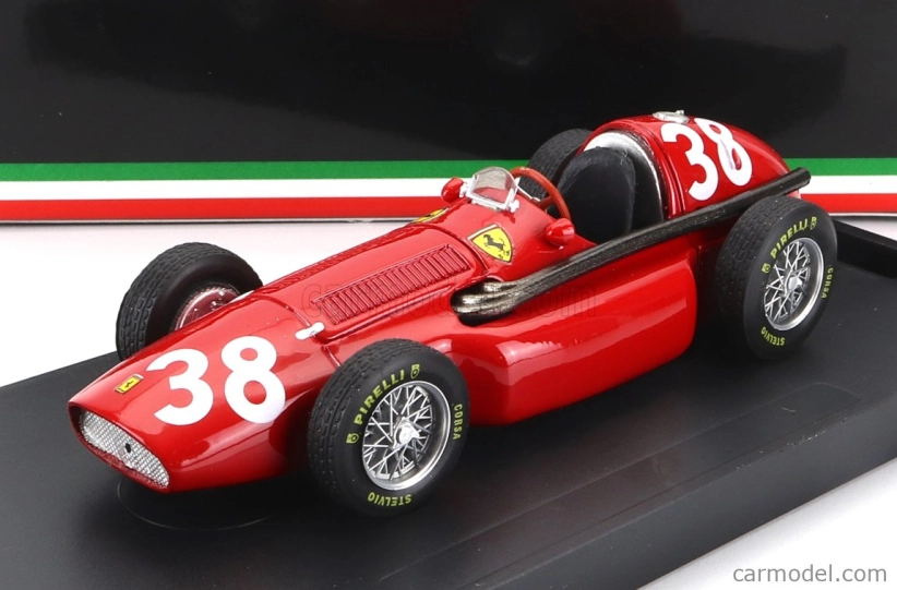 Brumm Ferrari F1 553 Squalo N 38 Winner Spain Gp 1954 M.hawthorn 1:43 Red
