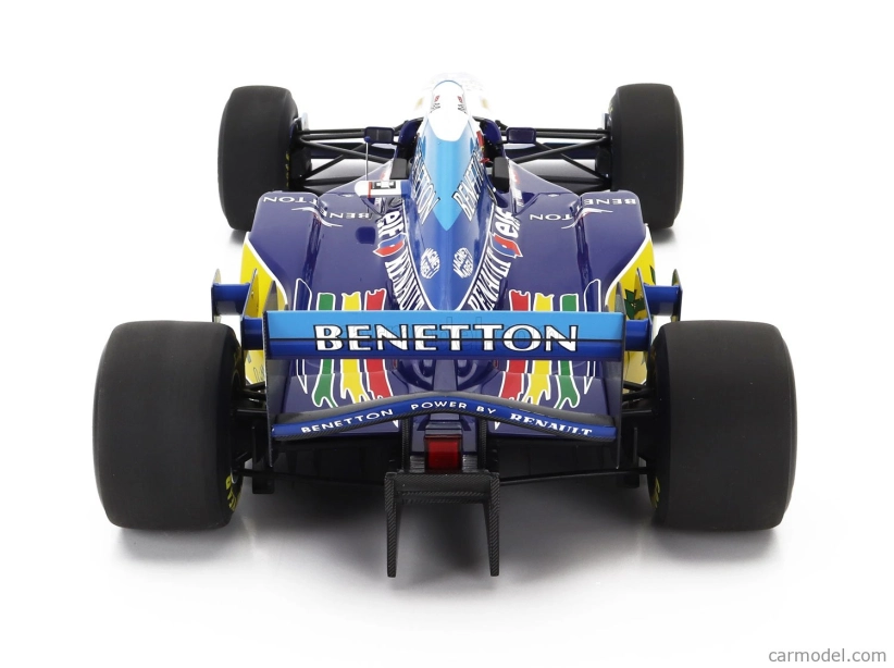 Minichamps Benetton F1 B195 Team Mild Seven Renault N 1 World Champion Winner European Gp 1995 Michael Schumacher 1:12 Modrá Žlutá