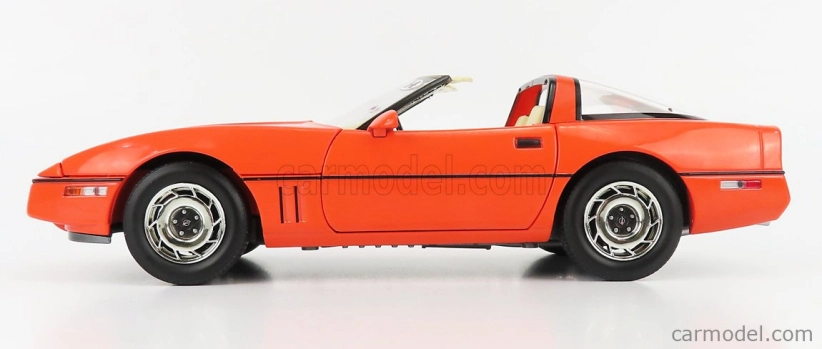 Greenlight Chevrolet Corvette C4 1984 - Jim Gillmore & A.j. Foyt Limited Edition 1:18 Hugger Orange