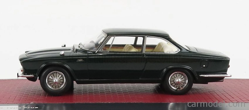 Modely v mierke Matrix Jaguar S-type Frua 1966 1:43 Tmavo zelená