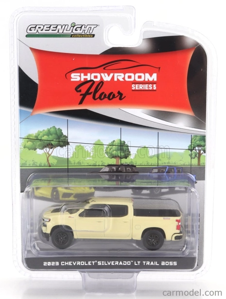 Greenlight Chevrolet Silverado 1500 Lt Boss Pick-up 2023 1:64 Žlutá