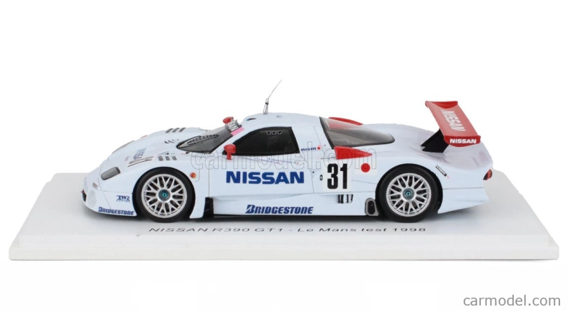 Spark-model Nissan R390 Gt1 Test 24h Le Mans 1998 1:43 Biela