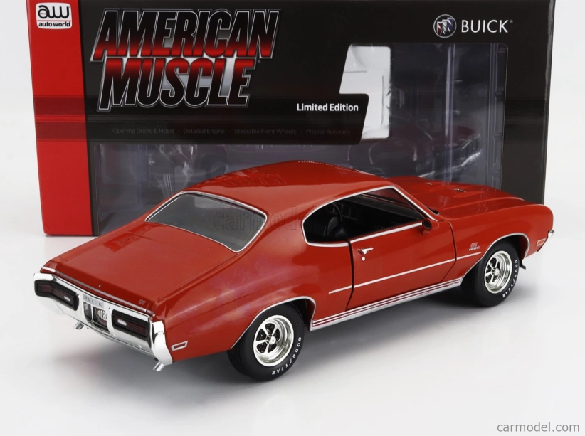 Autoworld Buick Gs Stage 1 Hard-top 1972 1:18 Orange
