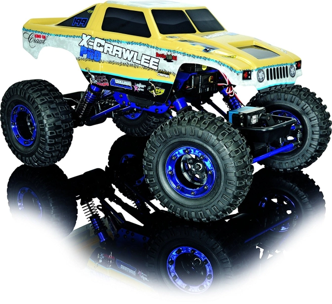 RC auto X-Crawlee PRO 1:10, žltá