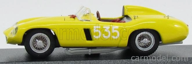 Art-model Ferrari 500 Mondial Spider N 535 Mille Miglia 1956 G.casarotto 1:43 Yellow