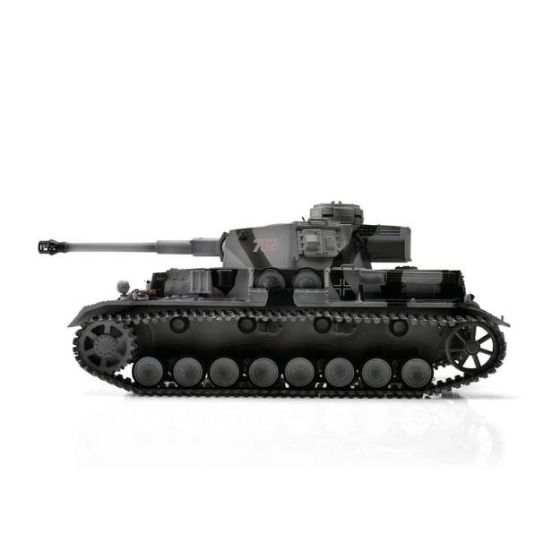 RC tank PzKpfw IV 1:16 IR, sivá