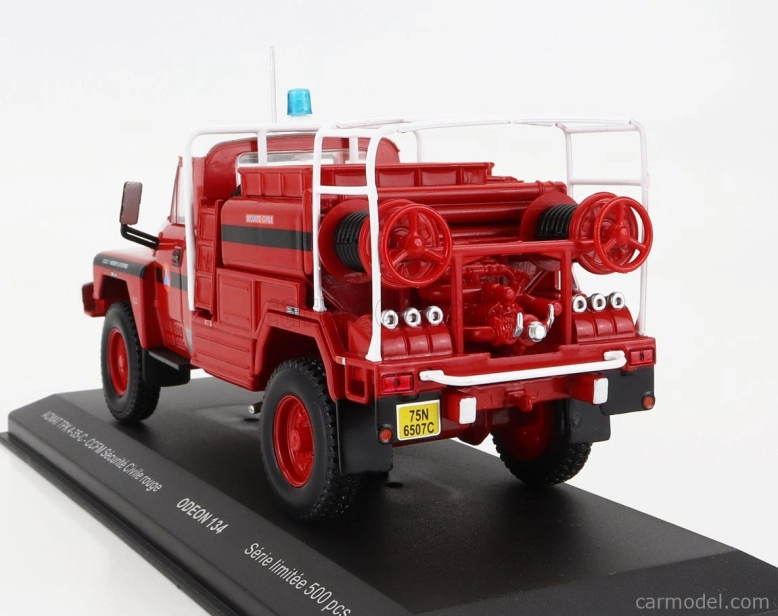 Odeon Acmat Tpk 4-35-c Cisterna Ccfm Securite Civile 1985 1:43 červená biela