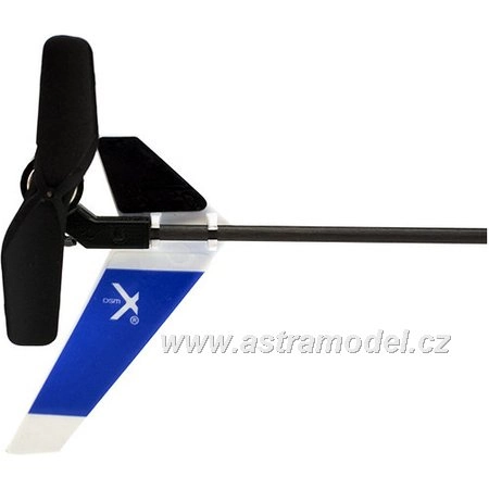 RC vrtuľník Blade mSR RTF modrá, mód 2