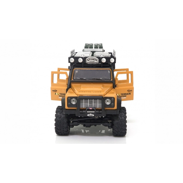 RC auto D90X28 Metall Scale Crawler, žltá