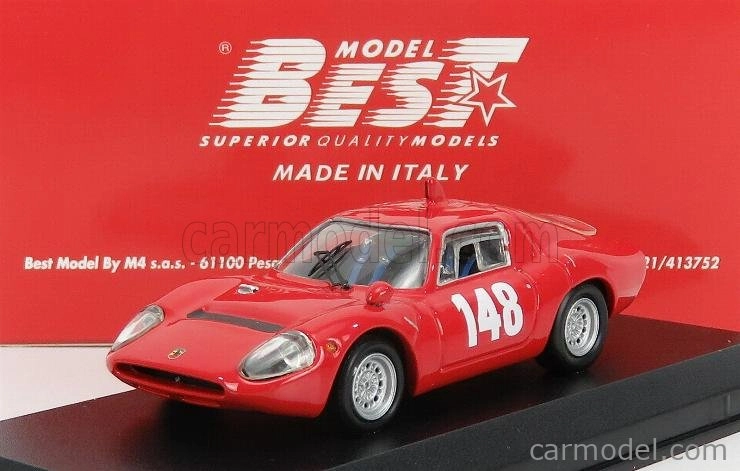 Najlepší model Fiat 1300ot Abarth N 148 Swiss Mountain Gp 1967 Tonie Hezemans 1:43 Red