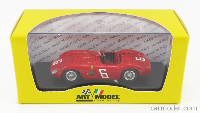 Art-model Ferrari 500tr Ch0612 N 6 Winner Preliminary Smartt Field 1956 E.lunken 1:43 Red