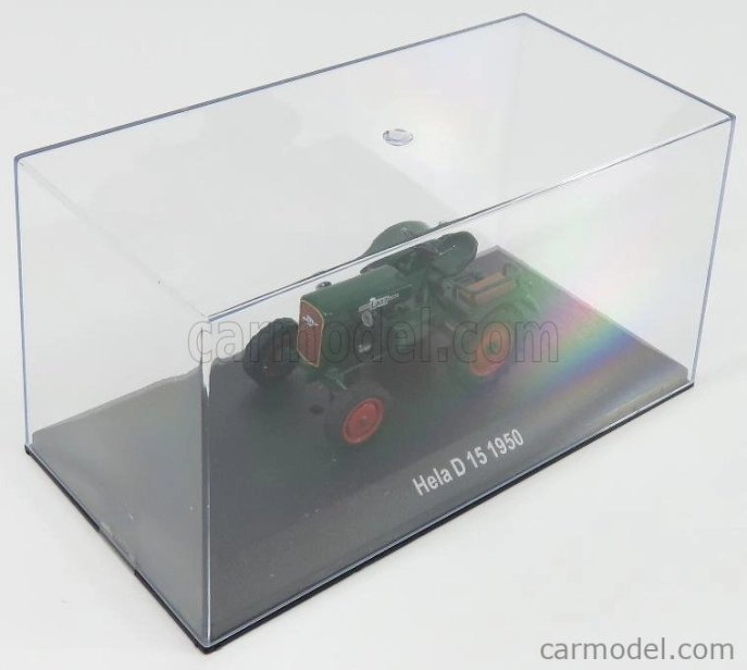 Edicola Hela D15 Tractor Truck 1950 - Con Vetrina - S vitrínou 1:43 Zelená červená