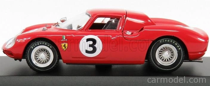 Best-model Ferrari 250lm N 3 Winner 12h Surfers Paradise 1966 J.stewart 1:43 Red