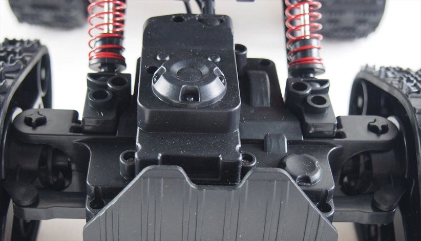 RC crawler CLIMBER s pásy i pneu, zelená