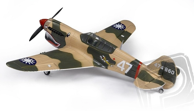 RC lietadlo P-40 Warhawk (Baby WB) - mód 1