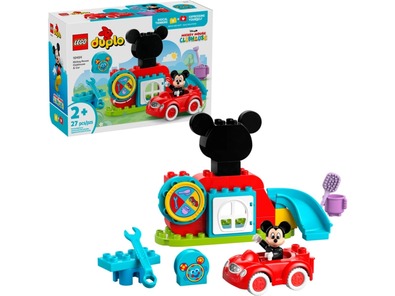 LEGO DUPLO - Disney - Mickeyho klub a auto