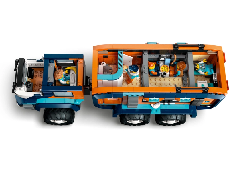 LEGO City - Nákladné auto a laboratórium arktických bádateľov