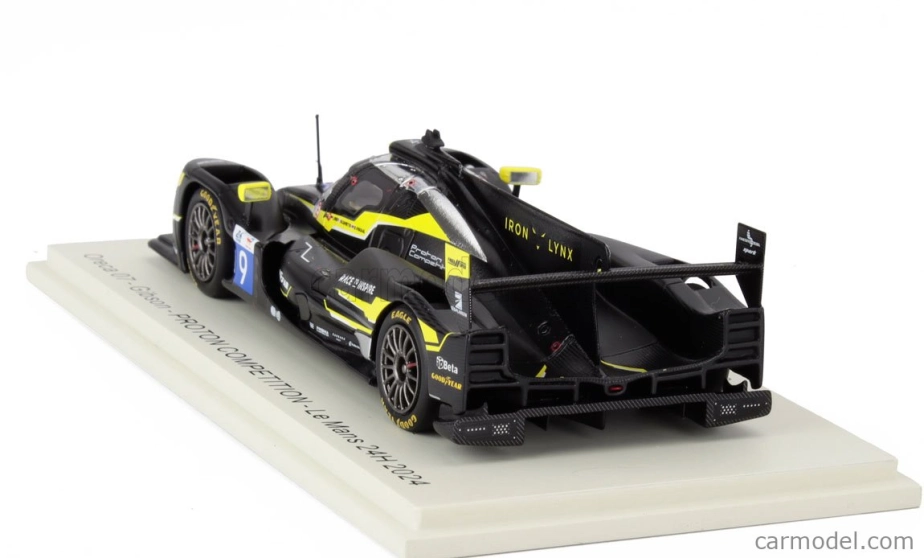 Spark-model Oreca 07 Gibson Gk428 4.2l V8 Team Proton Competition N 9 24h Le Mans 2024 Maceo Capietto - Jonas Ried - Bent Viscaal 1:43 Černá Žlutá
