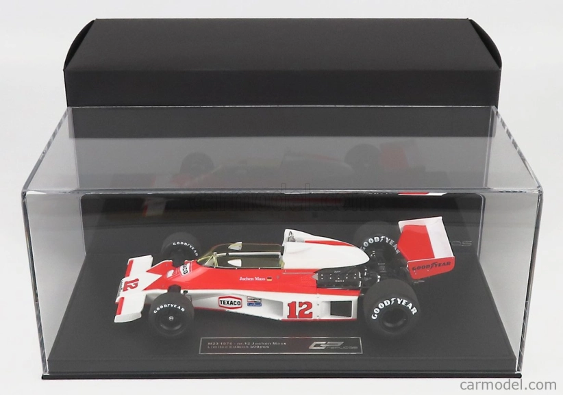 Gp-replicas Mclaren F1 M23 Ford Cosworth Marlboro Mclaren Team N 12 1:18, červená