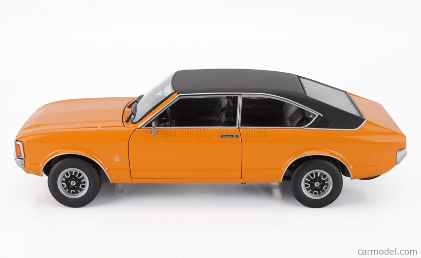 Cestovné modely áut Ford england Granada Consul 2.3l V6 Gt Coupe Ii Series 1975 1:18 Orange Black